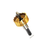 Jeu de 5 forets à trous diamantés HSS de 16-30 mm, pour métal, bois, plastique, acier rapide, tige hexagonale