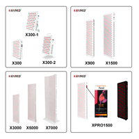 Panneau de luminothérapie infrarouge ILUXRED avec LED, équipement infrarouge pour studio, panneau de luminothérapie rouge avec support