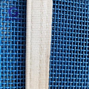 Ceinture de grillage de filtre de trou carré d'armure toile de polyester de catégorie comestible pour le <span class=keywords><strong>transfert</strong></span> de pâte - Product Image 5