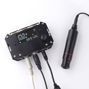 Tham vọng Robert 3.5mm đột quỵ quay hình xăm Bút máy Kit với 5A LCD hiển thị kỹ thuật số có dây hình xăm cung cấp điện - Product Image 1
