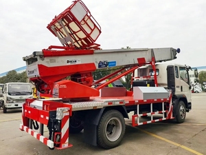 Piattaforma di Lavoro Aerea da 25m con Sollevamento Idraulico per Operazioni ad Alta Quota, Camion per Costruzioni o Trasporto Mobili - Product Image 6