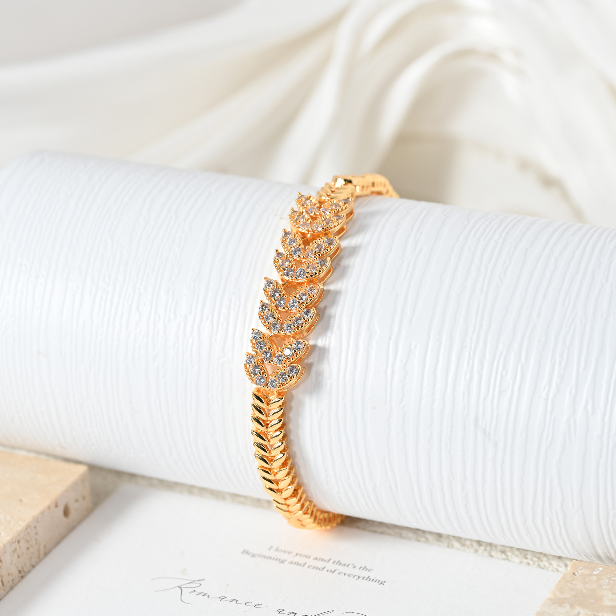 Bracelet plaqué or 6