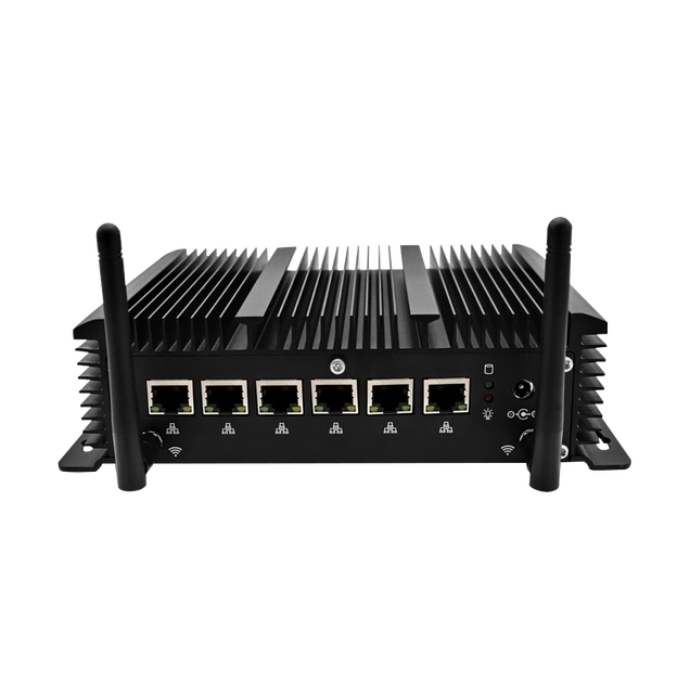 12th Gen I7-1255U 6*2.5GbE LAN Fanless Industrial Firewall VPN DDR5 PFsense/OPNsense 8/10/12th Gen AES-NI/TPM Firewall Mini Pc