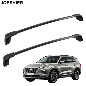 Barras Transversales para Techo de Auto JOESHIER, Aleación de Aluminio, 100 kg+, Rieles Portaequipajes, Fácil Instalación para Hyundai Santa Fe 2019-2023 - Product Image 1