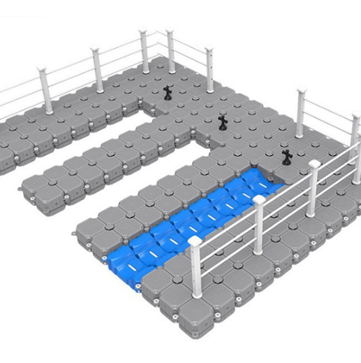High Quality Modular Floating Pontoon Plastic Dock Cubes Water Platform
