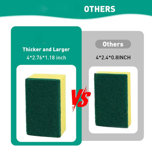 แผ่นขัดทำความสะอาดครัวแบบ HD Grip ขนาด 45 มม. แพ็ค 5 ชิ้น - Product Image 2