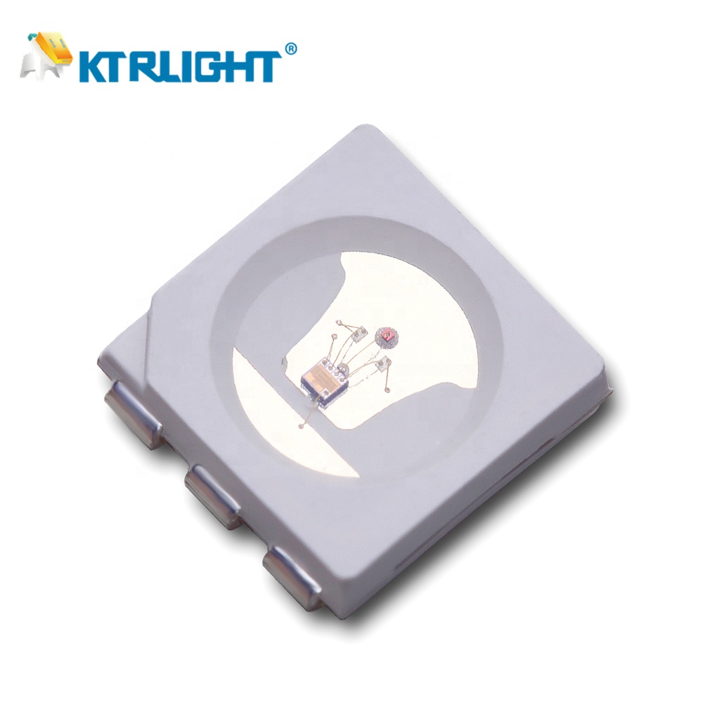 KTRLIGHT 5050 SMD LED 0.2W otomatik yanıp sönen 5050 Led ışık çip diyot Led lamba yuvası RGB -50 - 100 -30 - 85 5.0*5.0*1.6mm 2 yıl 80