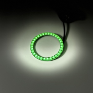 Ứng dụng điều khiển giao hưởng mắt thiên thần RGB <span class=keywords><strong>LED</strong></span> Halo Nhẫn Điều kiện Mới với chế độ đuổi theo - Product Image 4