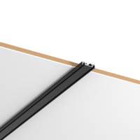 Prix usine DC48v Rail d'éclairage sur rail à LED magnétique monté en surface système d'éclairage sur rail magnétique Ultra mince de 6mm pour l'éclairage