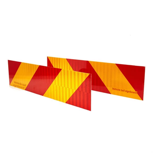 لوحات وسم خلفية عاكسة بيع الشركة المصنعة لافتات خلفية عالية الكثافة لوحة وسم عاكسة للمركبات الثقيلة - Product Image 3