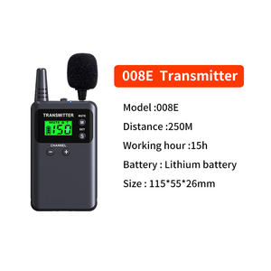 Casques audio guides 2,4 G avec certification CE, garantie de 2 ans, résistance à l'eau IPX-1 pour les musées et les attractions à forte fréquentation - Product Image 3