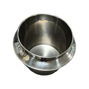 VICTORY KITCHEN Marmite à nouilles moderne en acier inoxydable écologique avec couvercle, compatible gaz, usage commercial, passe au lave-vaisselle - Product Image 5