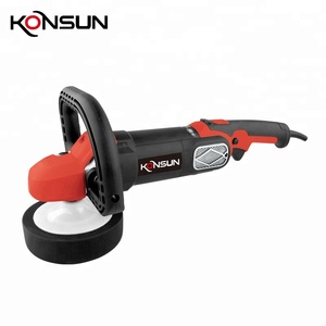 Polisseuse de voiture électrique de qualité industrielle 1580W 180MM tampon à vitesse <span class=keywords><strong>variable</strong></span> pour le bricolage professionnel détaillant automobile - Product Image 1