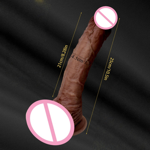 <span class=keywords><strong>Dildo</strong></span> Negro Flexible con Eje Texturizado y Movible, Compatible con Arnés, Discreto y Fácil de Transportar, Juguete Sexual - Product Image 4