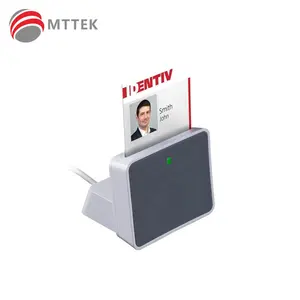 UTrust 2700 R Smart Card Reader inklusive Stand - Ideal für Online-Banking/sicheren Zugriff auf Netzwerke und PCs