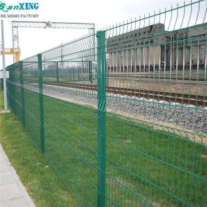 Panneau de clôture en grillage métallique 3D courbé, recouvert de PVC, pour la protection de la cour - Product Image 6