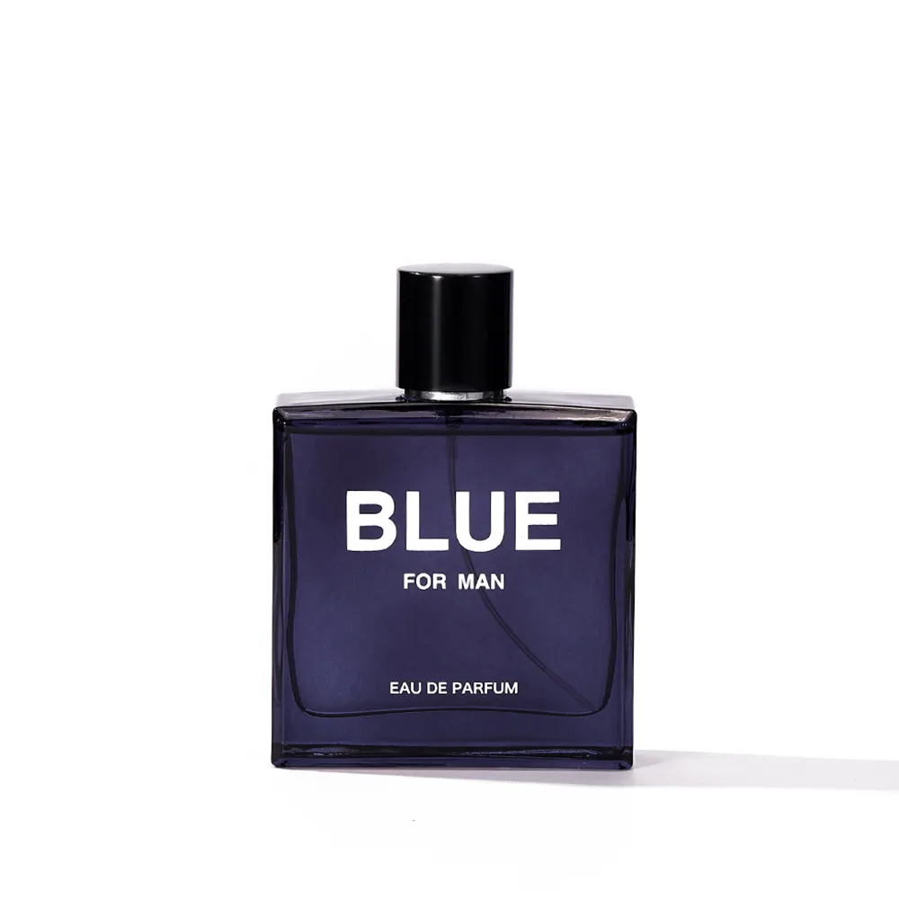 100mL Bleu De Perfume Men Perfume Fragancia eau de toilette Olor duradero Blue Man Colonia Spray Calidad superior