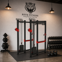 Équipement de musculation et de fitness de haute qualité, directement de l'usine, pour salle de sport commerciale et usage domestique, avec cadre à six colonnes et câble croisé, avec garantie