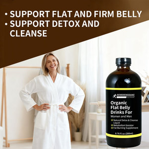 OEM ODM Natural Detox Cleanse Liquid Metabolism Booster Biologique <span class=keywords><strong>Ventre</strong></span> <span class=keywords><strong>Plat</strong></span> Boissons pour Adultes Supplément brûlant les graisses pour Femmes - Product Image 4