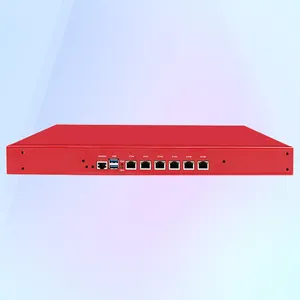 1U Red N5105 6*2.5 Gbps Rj45 Ports 6 Gigabit Ethernet Rackmount Support Pfsense Opwrt R-Os Router System Firewall