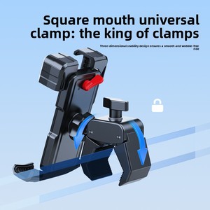 <span class=keywords><strong>Support</strong></span> de <span class=keywords><strong>téléphone</strong></span> <span class=keywords><strong>pour</strong></span> vélo, <span class=keywords><strong>support</strong></span> de type <span class=keywords><strong>Quad</strong></span> Lock, <span class=keywords><strong>support</strong></span> antidérapant et antichoc <span class=keywords><strong>pour</strong></span> vélo, moto, <span class=keywords><strong>support</strong></span> de <span class=keywords><strong>téléphone</strong></span> résistant aux chocs - Product Image 5
