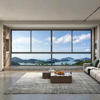 Ventanas Corredizas de Aluminio Personalizables, Diseño Moderno, Anti-Tifón, Fácil Instalación para Uso Doméstico