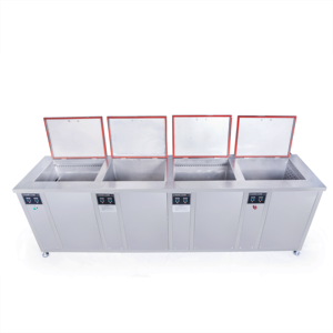 Machine de <span class=keywords><strong>nettoyage</strong></span> ultrasonique multi-étapes à 4 réservoirs CANDOSONIC 88L pour blocs moteur, injecteurs de carburant et carburateurs - Product Image 1