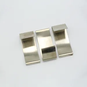 HARD Factory Made Small Quantity Customizing Sheet Metal Stamping Fabrication Flat Manganese Steel Clip Spring Clip