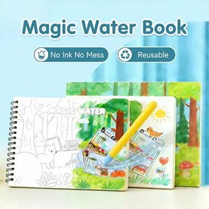 Libro de <span class=keywords><strong>Colorear</strong></span> Mágico con Agua <span class=keywords><strong>para</strong></span> Niños, Juguete de <span class=keywords><strong>Colorear</strong></span> Reutilizable y sin Manchas - Product Image 4