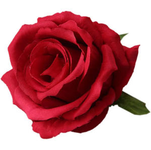 Têtes de fleurs artificielles en soie rose en gros de Chine pour la décoration de mariage - Product Image 1