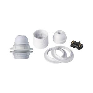 250V 2A materiale plastico a prova di fuoco elettrico E27 <span class=keywords><strong>portalampada</strong></span> senza vite a testa per lampadina <span class=keywords><strong>da</strong></span> <span class=keywords><strong>giardino</strong></span> per interni - Product Image 6