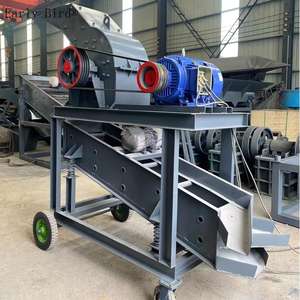 400*600 휴대용 미니 디젤 엔진 해머 밀 분쇄기, 미니 스케일 모바일 석탄 유리 금 광석 암석 분쇄기 가격 - Product Image 4