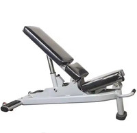 Bangku Dumbbell Adjustable Heavy-Duty, Dapat Disesuaikan Menjadi Incline, Decline, dan Flat Bench, Super Benchl, Peralatan Latihan Gym di Rumah