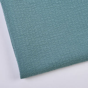 Prix d'usine Tissu crêpe bulle 98% Poly 2% SP légèrement extensible pour hauts - Product Image 1