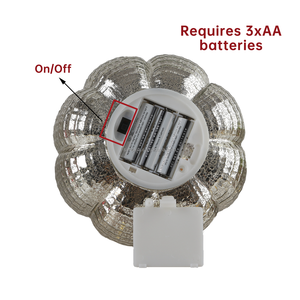 โคมไฟฮาโลวีน วันรับปริญญา วันขอบคุณพระเจ้า รูปฟักทอง แก้วใส ไฟ LED ส่องสว่าง ใช้พลังงานแบตเตอรี่ <span class=keywords><strong>ไร้</strong></span><span class=keywords><strong>สาย</strong></span> ทนทาน ปลอดภัย เป็นมิตรกับสิ่งแวดล้อม ใช้ซ้ำได้ - Product Image 4