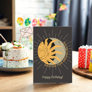 Cartes de vœux écologiques en vrac, cartes d'<span class=keywords><strong>anniversaire</strong></span> personnalisées, drôles et mignonnes pour femmes, adultes, enfants, famille - Product Image 2