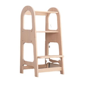 Tour d'apprentissage pour bébé, Escabeau pour enfants, Tour d'apprentissage Montessori pliable anti-chute, Tabouret pour bébé, Escabeau - Product Image 3