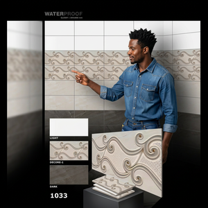 Grado Premium 300x600mm 12x24 Porcelana Mármol Baño Cerámica Azulejos de pared 30x60cm Material de construcción interior Proveedor de fábrica - Product Image 1