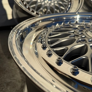 ล้อเมอร์เซเดส BMW <span class=keywords><strong>RR</strong></span> Benz 3ชิ้นขัดเงาสูง20 21 22ล้อ5X114.3 5X112 5X130 - Product Image 3