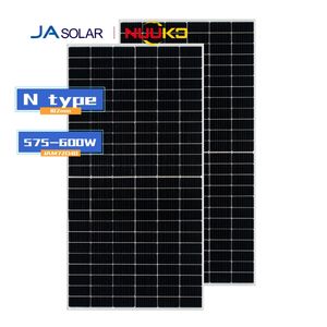 Paneles Solares JA Solar NEG Topcon 580W 585W 600W 700W <span class=keywords><strong>JAsolar</strong></span> Bifacial Tipo N Panel Solar de Doble Vidrio - Product Image 2