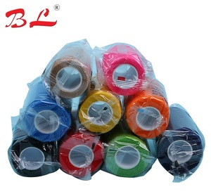 Idealplast bán buôn tự dính thể thao Băng đầy màu sắc cố kết băng cho mắt cá chân bảo vệ - Product Image 3