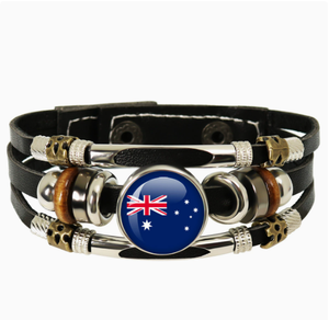 Pulsera Decorativa Personalizada con la Bandera de Marruecos para el Día del Partido de Fútbol 2026, Cordón para la Muñeca, Ideal para Fiestas y Celebraciones - Product Image 2