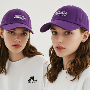 Gorra de béisbol lisa, unisex clásica de 6 paneles ajustable casual algodón cierre Snapback Anti UV verano deportes visera sombrero - Product Image 3