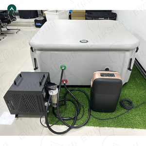 Winsun Design moderno due-in-uno vasca da bagno gonfiabile calda <span class=keywords><strong>e</strong></span> fredda per il recupero del bagno di ghiaccio <span class=keywords><strong>e</strong></span> <span class=keywords><strong>relax</strong></span> <span class=keywords><strong>Spa</strong></span> - Product Image 4