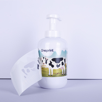 Etiquette multicouche pour bouteille de médicament Etiquette adhésive pour huile cosmétique Etiquette étanche à l'huile Etiquette étanche multicouche