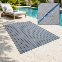 Revêtement de pont marin en mousse EVA autocollante carrée moderne Ocean Oem, antidérapant, imperméable, écologique, à double verrouillage, pour yacht, bateau, utilisation en extérieur