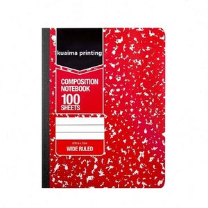 Cahiers de composition scolaires à couverture en tissu reliés par spirale, imprimés sur mesure, format A4 - Product Image 4