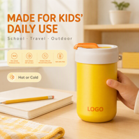 Bouteille d'eau en acier inoxydable, vente en gros, logo personnalisé, école, portable, isolée sous vide, sans BPA, OEM ODM