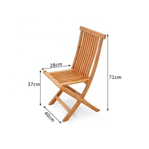 New Design 2025 Customized Wholesale Folding Portable <strong>Bamboo</strong> <strong>Chair</strong> - Product Image 5