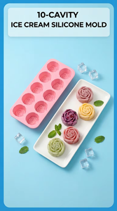 Rose Silicone Fondant Molds 15 Cavity Flower Cake Resin Mold Candy Chocolate Ice Cube Fondant Molds <b>Kitchen</b> Baking Tools - Product Image 2